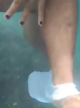 What are they doing underwater?